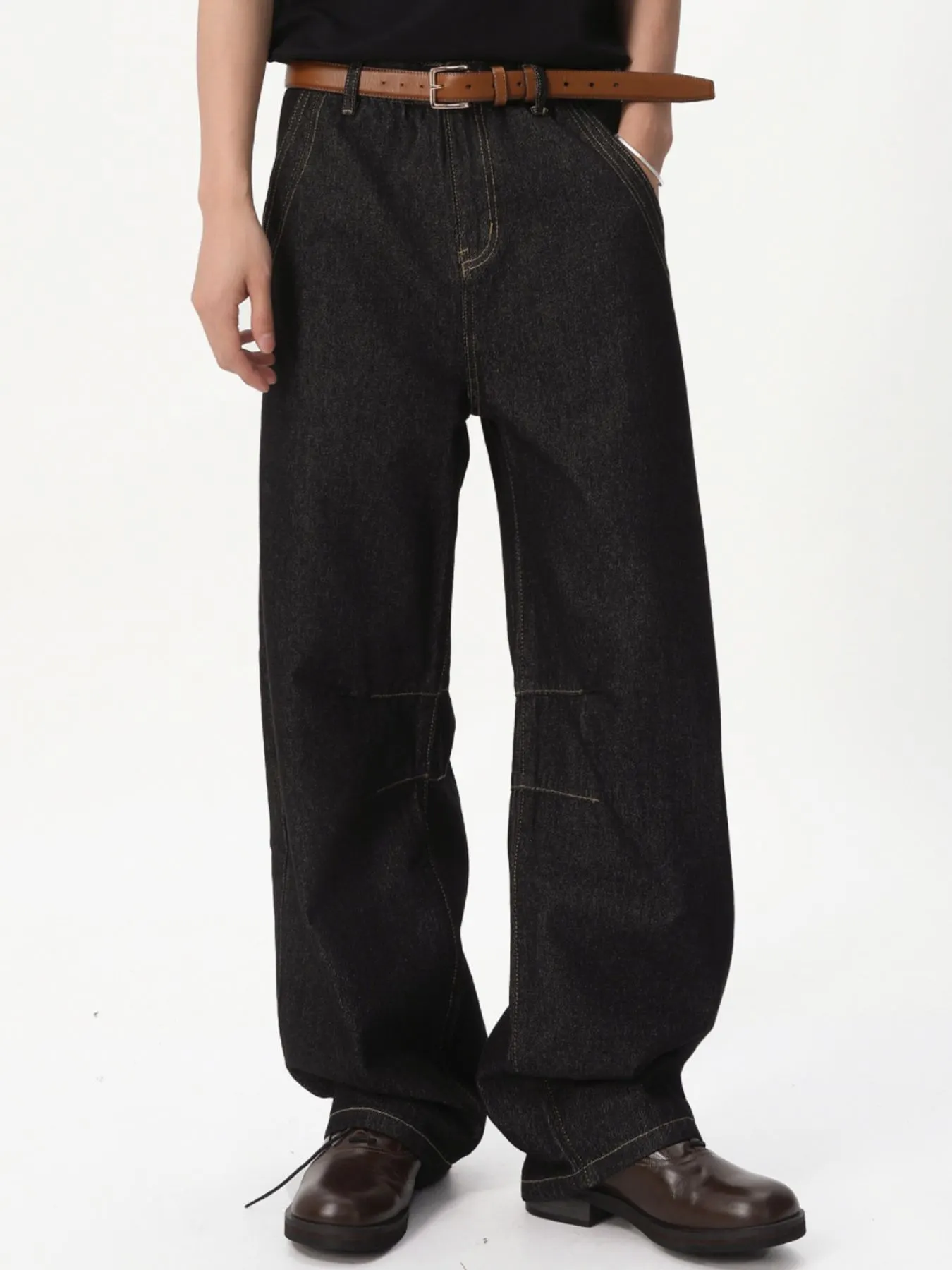 Men's Wide-Leg Jeans